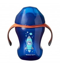 Cana Easy Drink, Tommee Tippee, 260 ml, 6luni+, Albastru